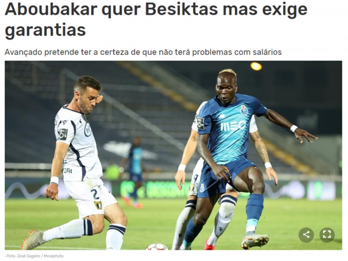 Aboubakar, Beşiktaş tan maaş teminatı istedi #3