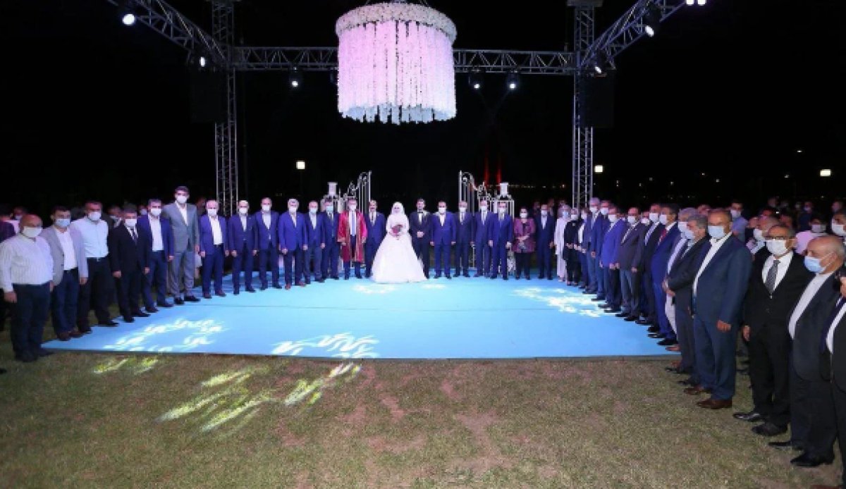 AK Parti Milletvekili Cemil Yaman, oğluna düğün yaptı #1