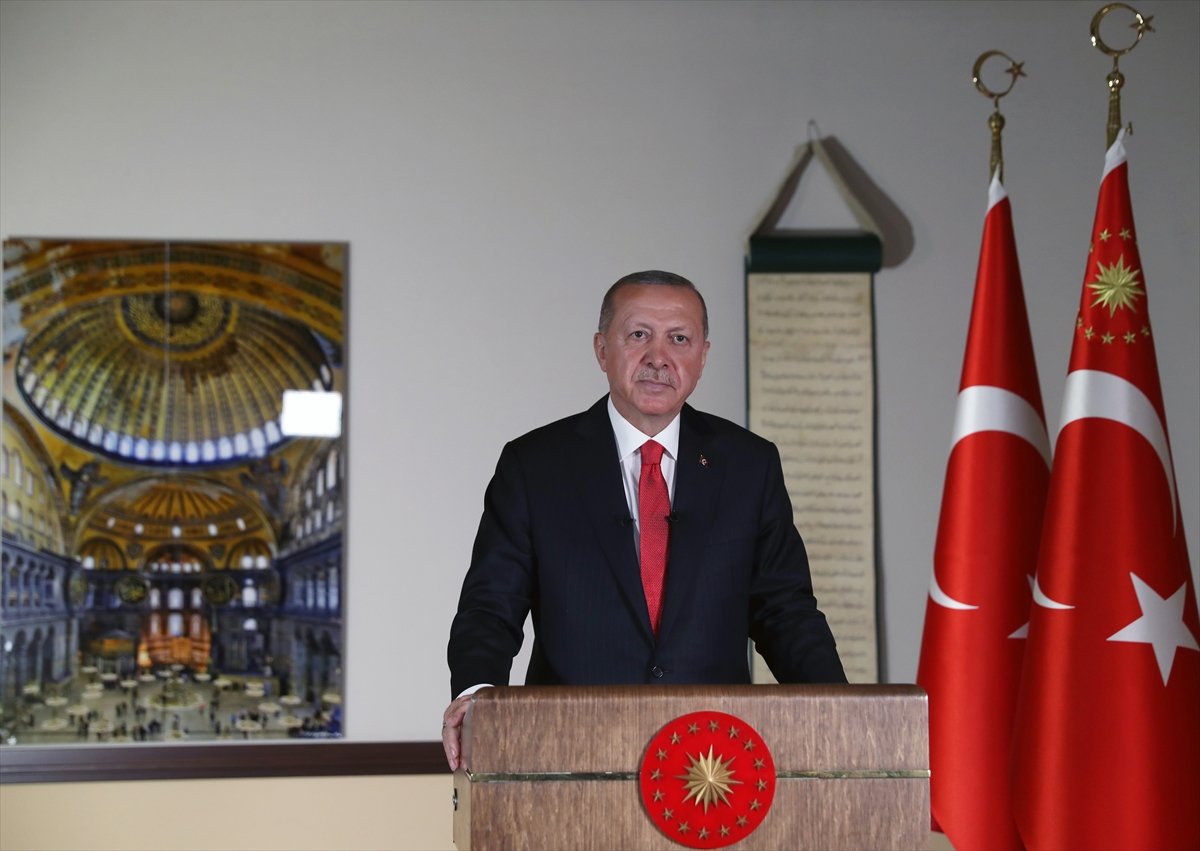 Erdoğan, Ayasofya kararının anlamlarını sıraladı #1