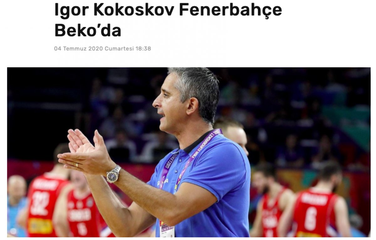 Fenerbahçe, Kokoskov'u resmen açıkladı #2