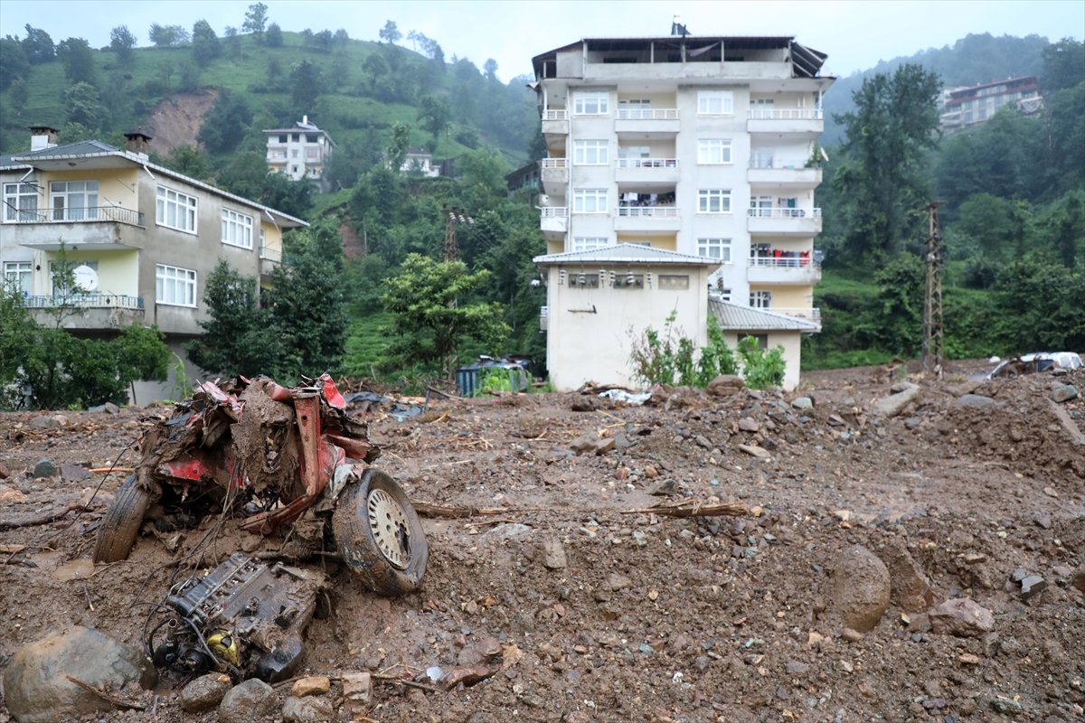 Rize'deki yağışlarda son 91 yılın rekoru kırıldı #8