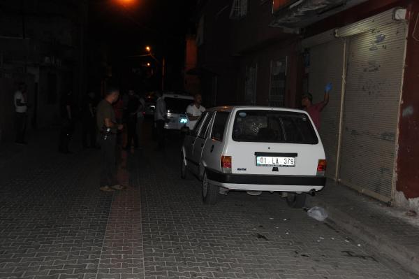Adana'da polis aracına silahlı saldırı
