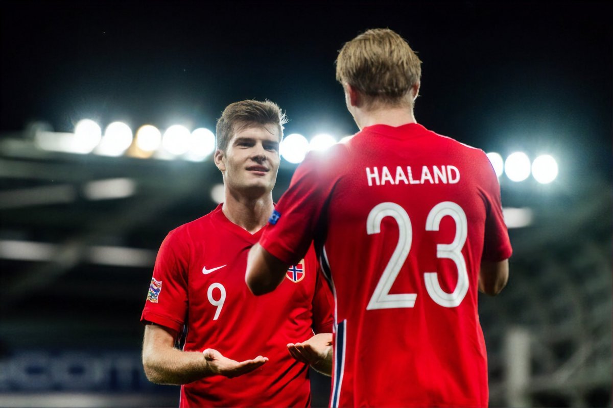 Alexander Sörloth ve Erling Haaland dan gol şov #1