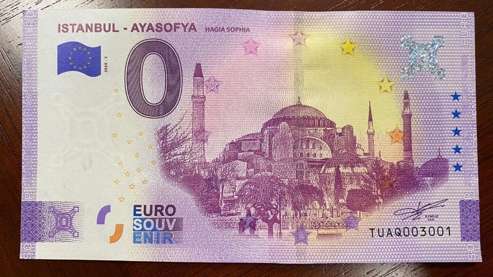 Ayasofya, hatıra amaçlı Euro’da #2