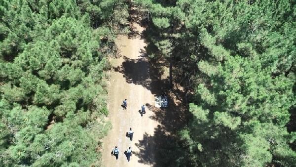 Aydos Ormanı nda drone ile mangal denetimi #3