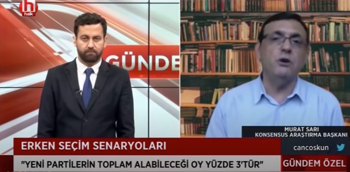 Babacan ile Davutoğlu'nun alacağı toplam oy oranı yüzde 3 #1