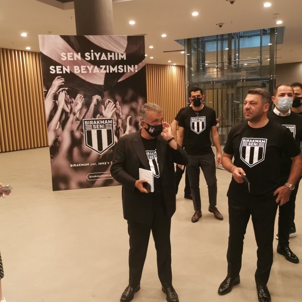 Beşiktaş, bağış kampanyasını tanıttı: Bırakmam Seni