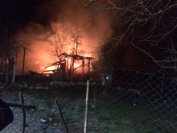 Beykoz’da bir çiftlikte yangın