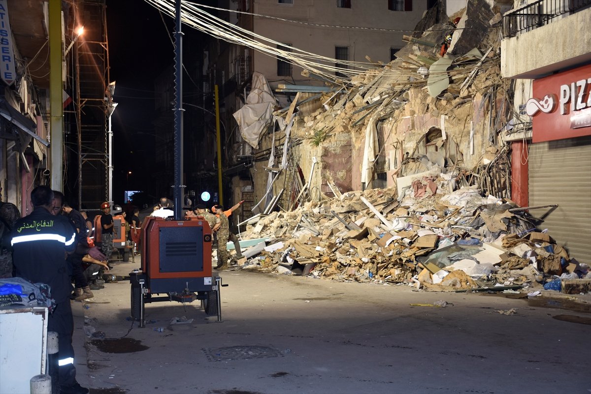 Beyrut patlamasında 30 gün sonra enkaz altında canlı alarmı #4