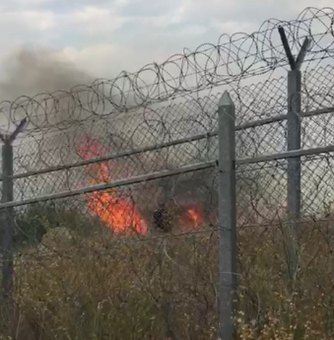 Bulgaristan sınırındaki yangın, Türkiye yi alarma geçirdi #4