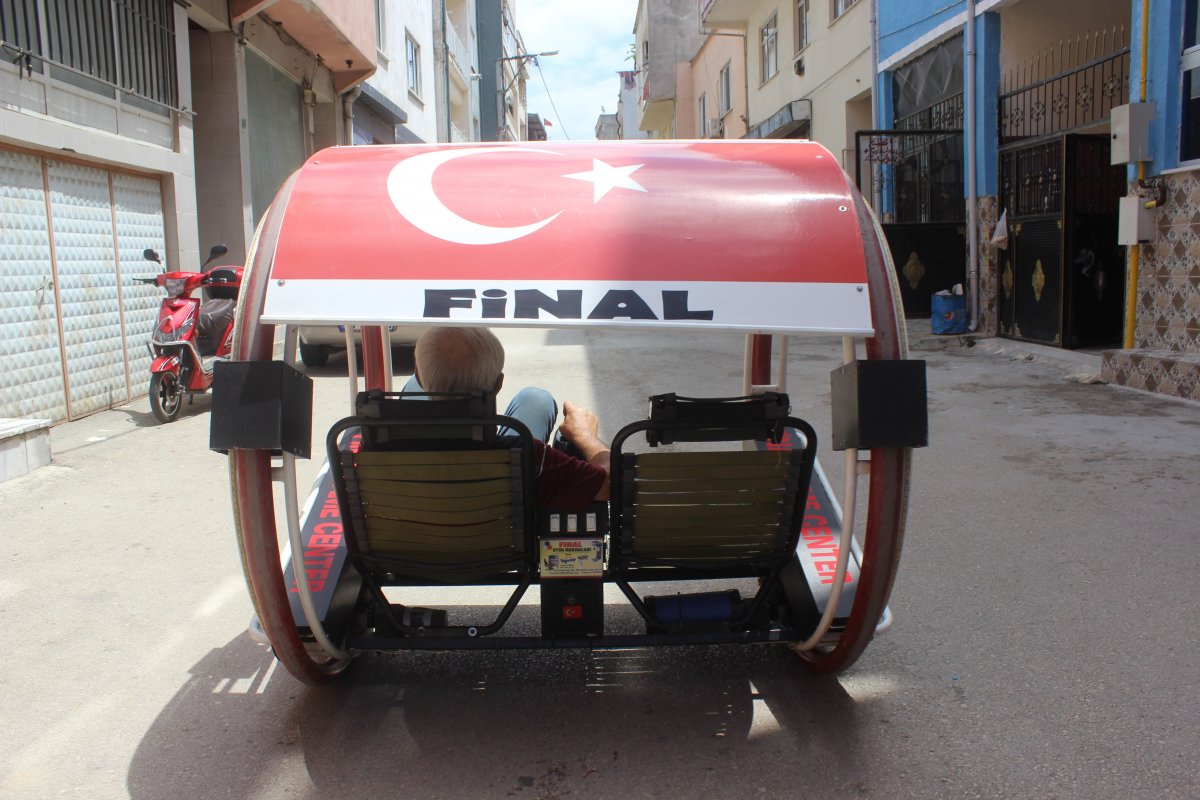 Bursa'da elektrikli araç yaptı, sipariş yağıyor #3