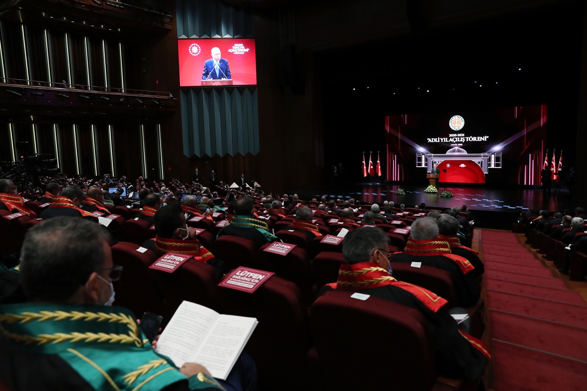 Cumhurbaşkanı Erdoğan, 2020-2021 Adli Yıl Açılış Töreni nde #3
