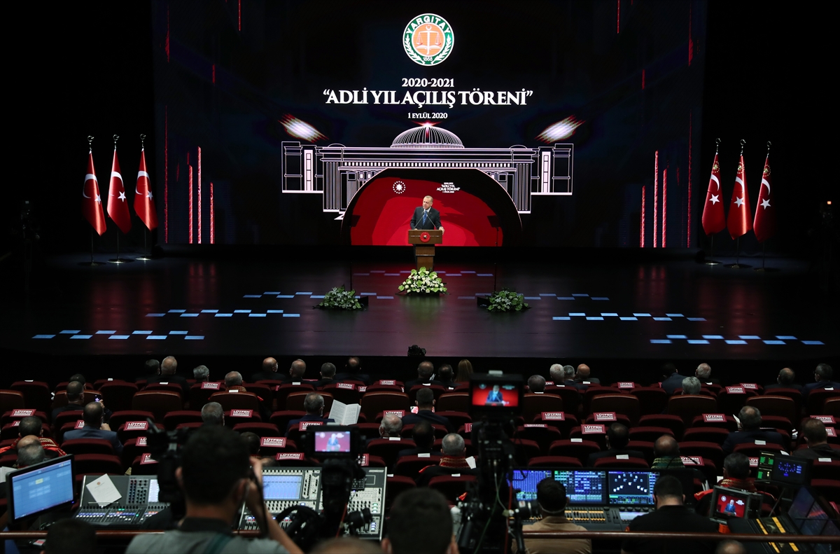 Cumhurbaşkanı Erdoğan, 2020-2021 Adli Yıl Açılış Töreni nde #4