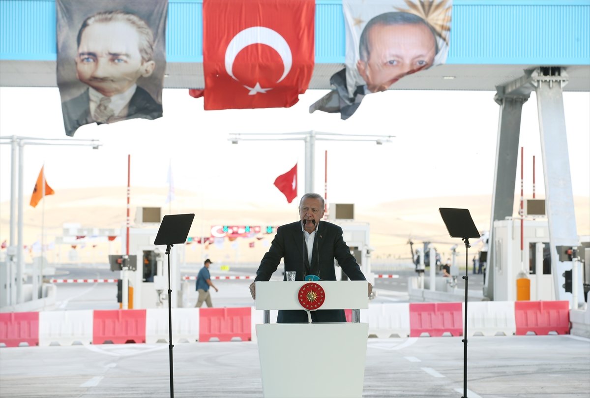 Cumhurbaşkanı Erdoğan Ankara-Niğde Otoyolu nu açtı #1