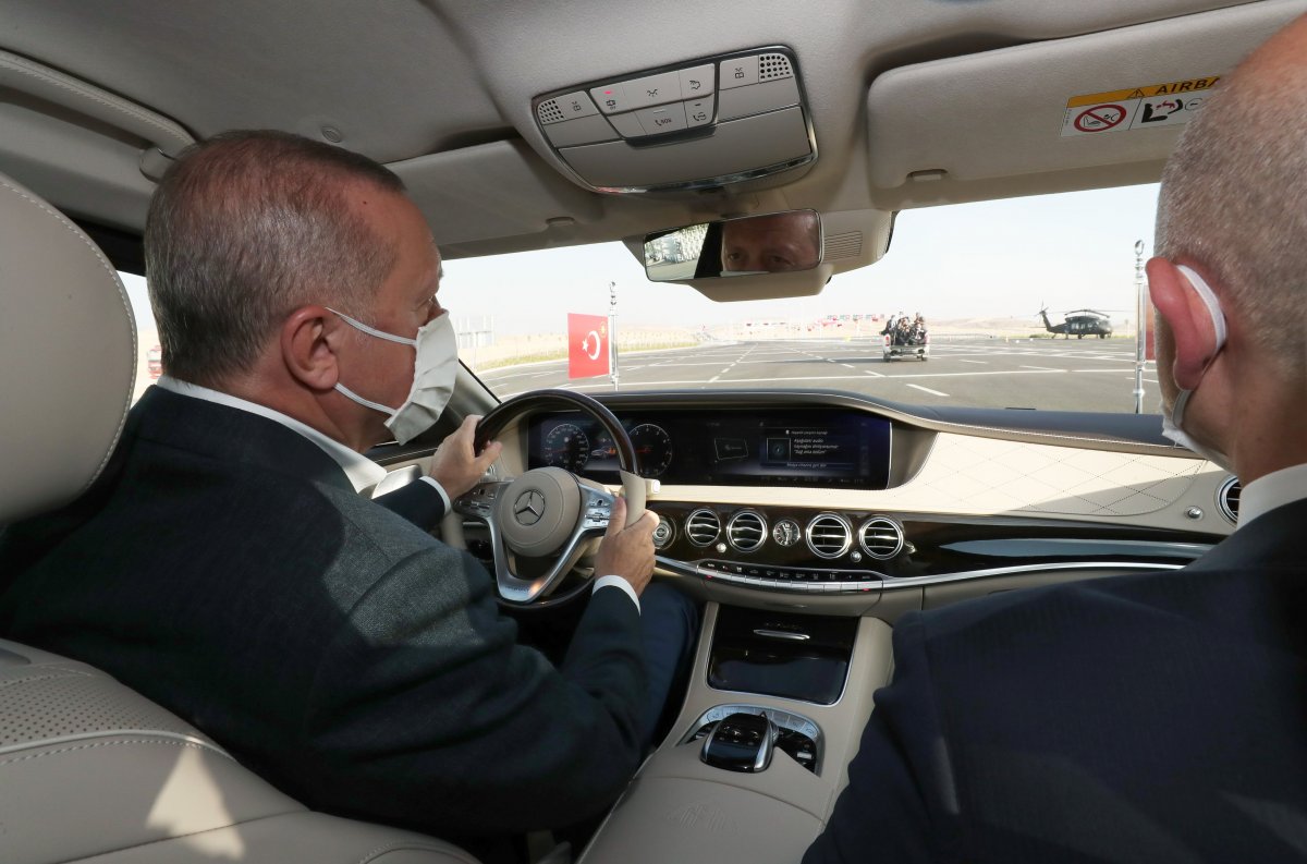 Cumhurbaşkanı Erdoğan dan Ankara-Niğde Otoyolu nda test sürüşü #2