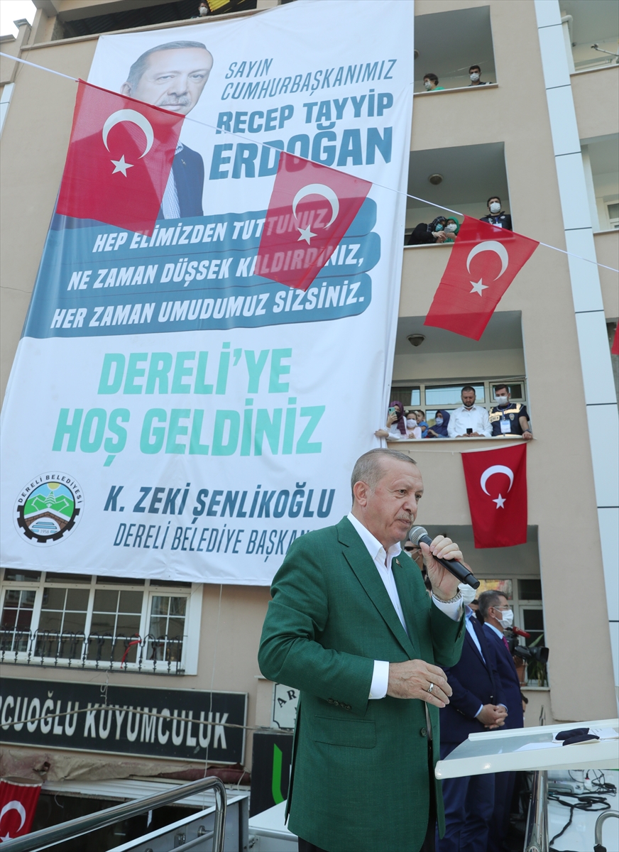 Cumhurbaşkanı Erdoğan dere yatağına yapılan evleri eleştirdi #2