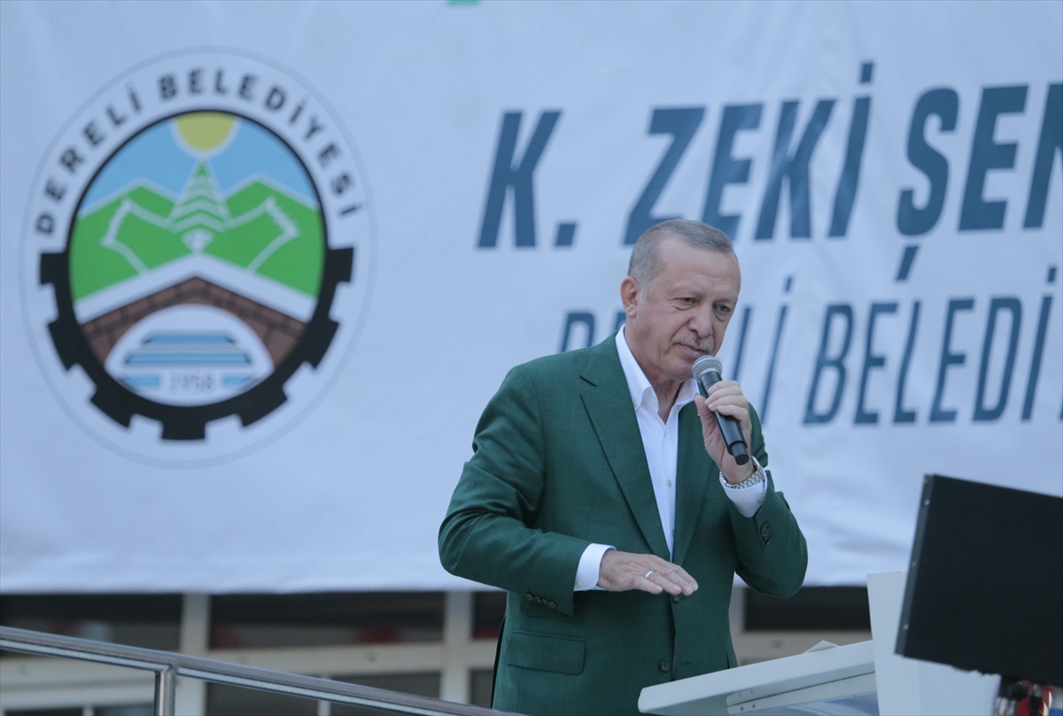 Cumhurbaşkanı Erdoğan, Giresun da selzedelere seslendi #6