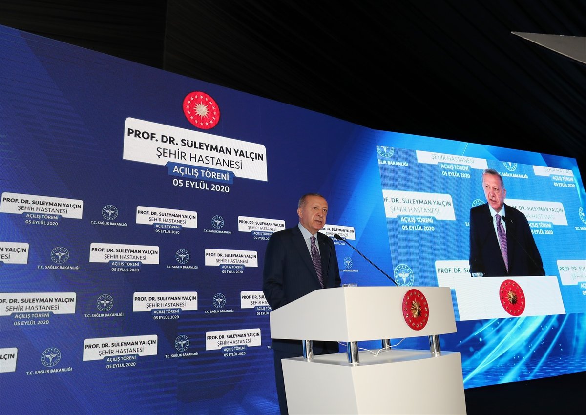 Cumhurbaşkanı Erdoğan, Göztepe Şehir Hastanesi ni hizmete açtı #3