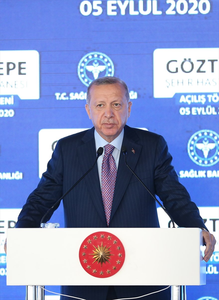 Cumhurbaşkanı Erdoğan, Göztepe Şehir Hastanesi ni hizmete açtı #7