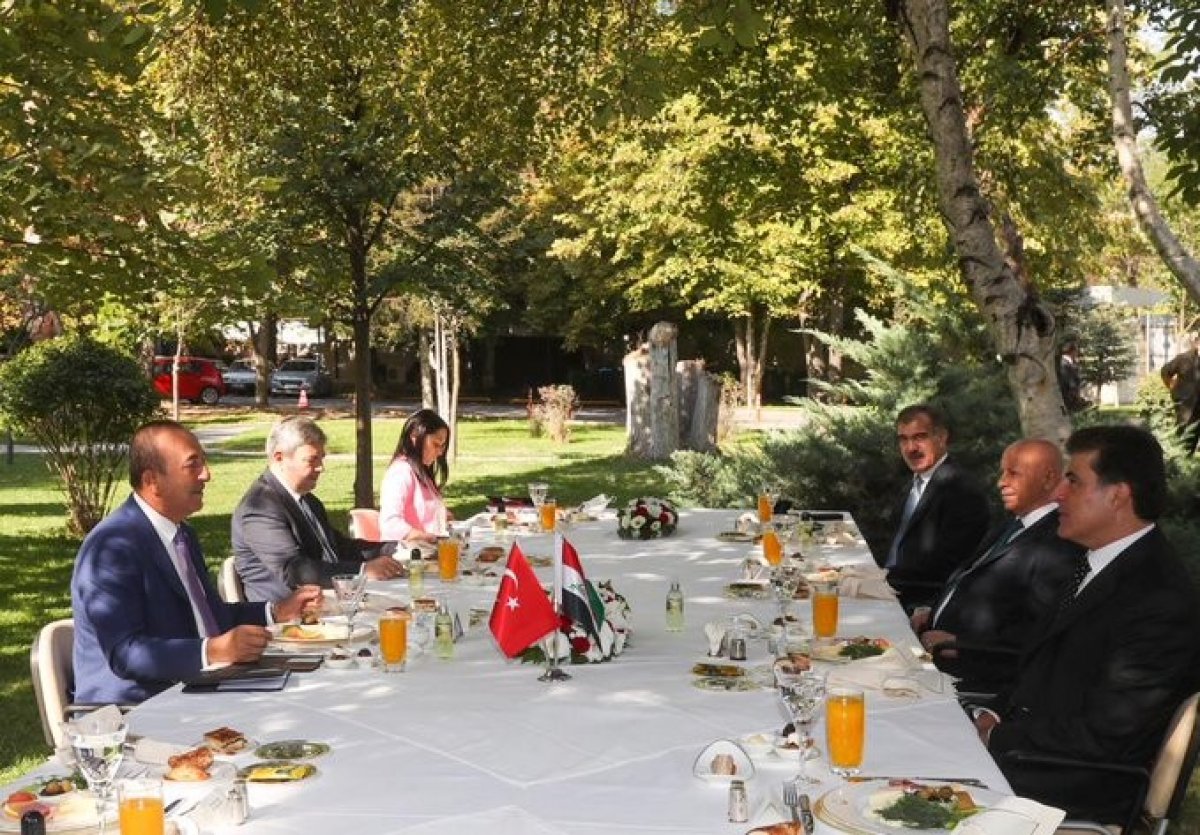 Cumhurbaşkanı Erdoğan, Neçirvan Barzani yi kabul etti #1