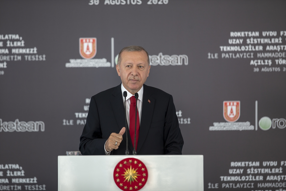 Cumhurbaşkanı Erdoğan Roketsan da: Artık uzay ligindeyiz #1