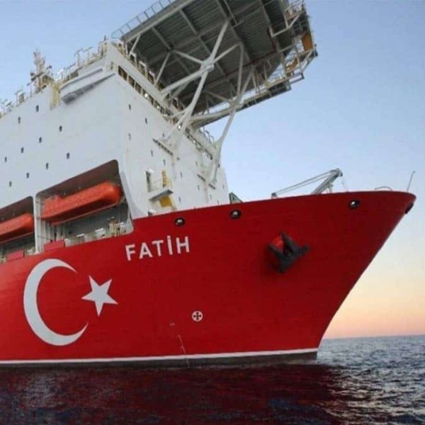 Erdoğan'dan Fatih sondaj gemisi paylaşımı