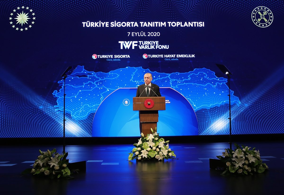 Erdoğan dan, Türkiye Sigorta Tanıtım Töreni nde açıklamalar #1