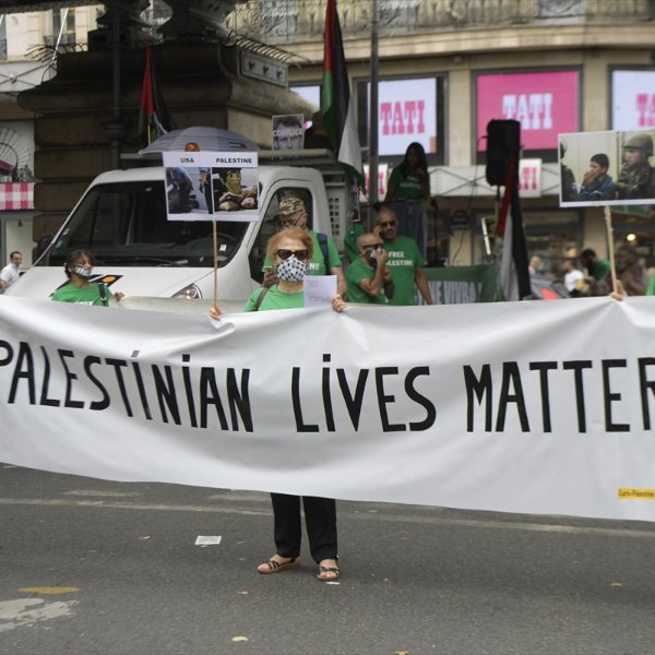 Fransa'da İsrail'e karşı ilhak protestosu #1