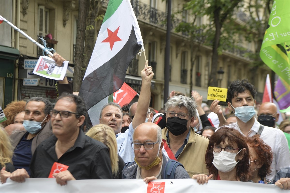 Fransa'da İsrail'e karşı ilhak protestosu #6