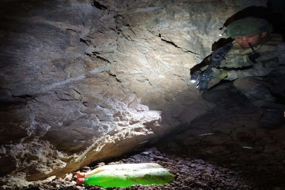 Haftanin'de 150 metrelik mağara bulundu #4