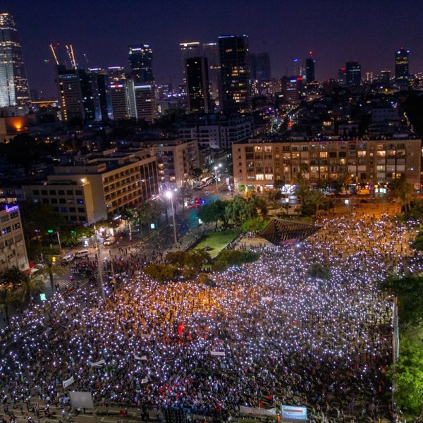 İsrail'de ilhak planı protestosu