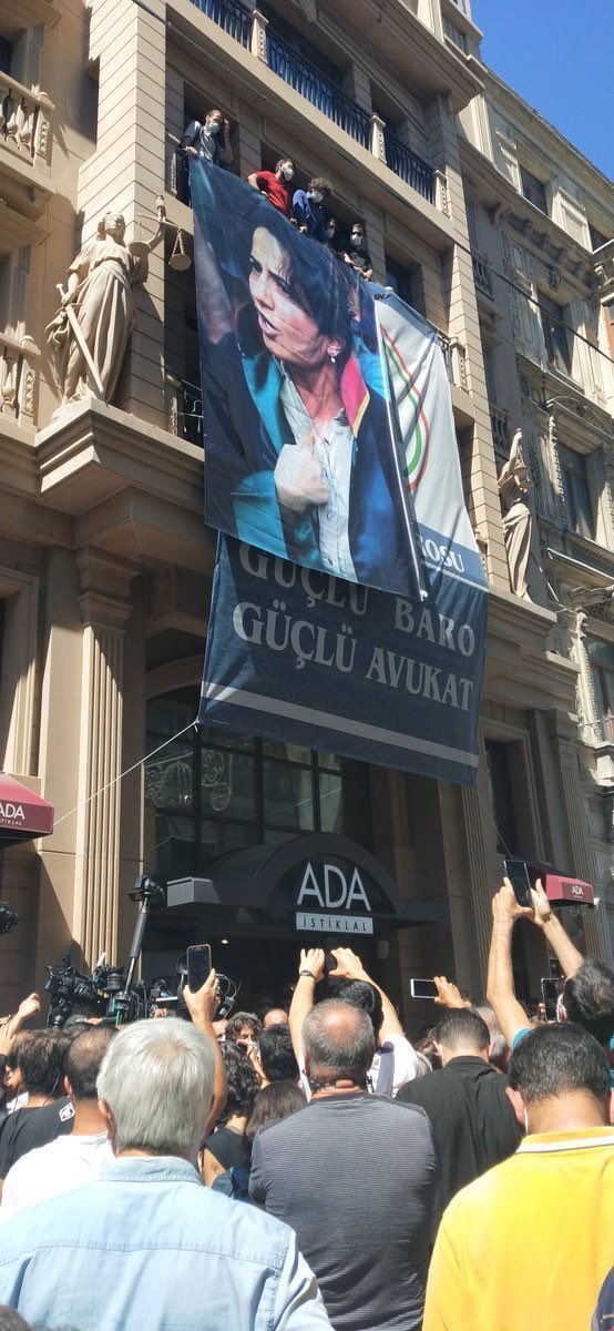 İstanbul Barosu na Ebru Timtik in posteri asıldı #1