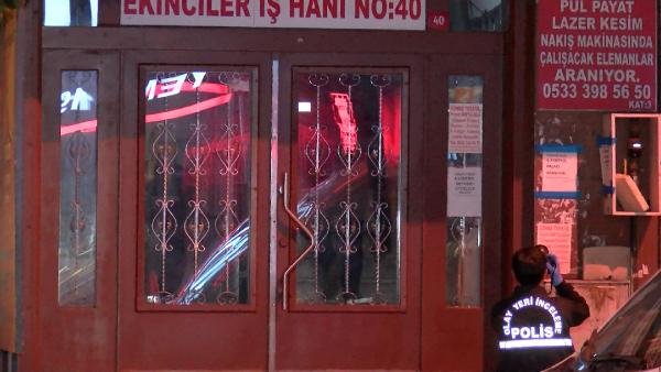 İstanbul'da 5 kişi bir iş hanından kasa çaldı