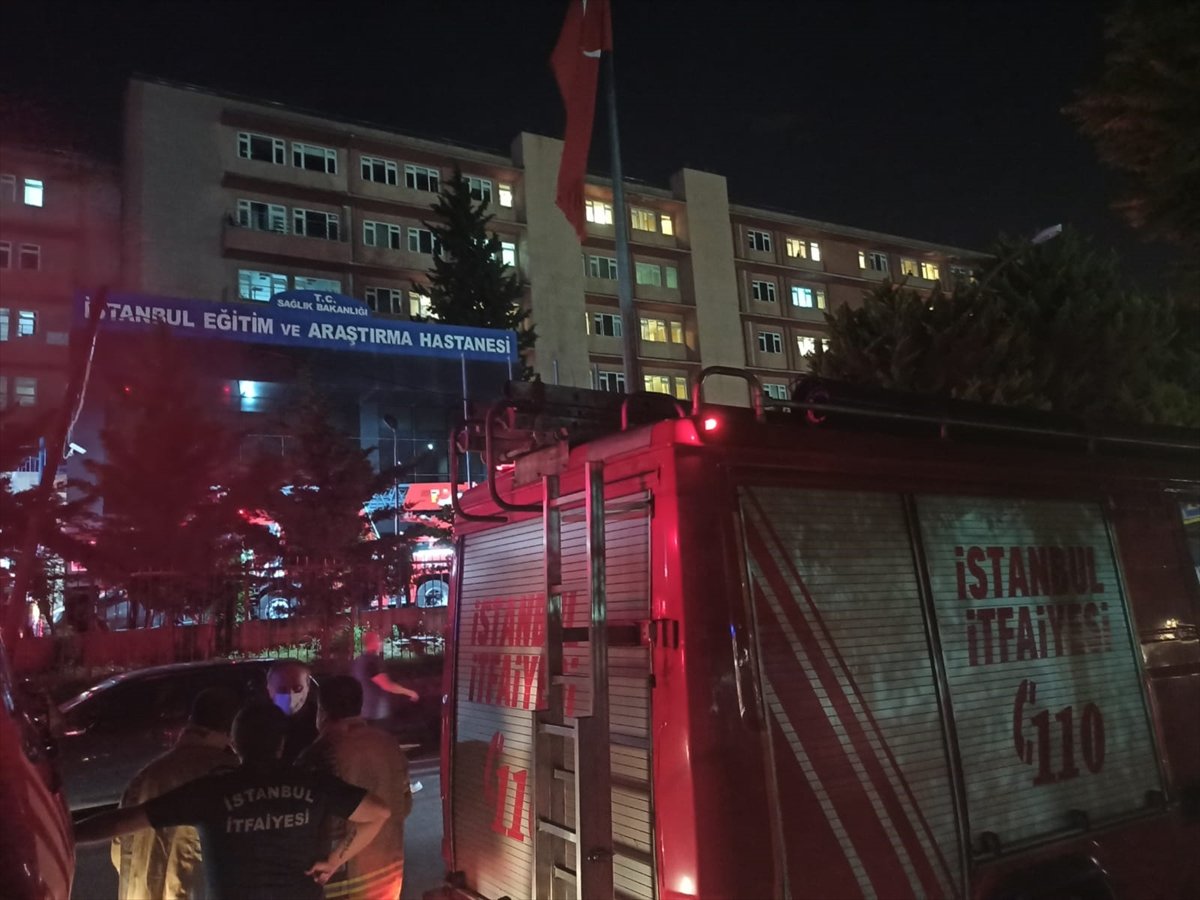 İstanbul Eğitim ve Araştırma Hastanesi'nde yangın #3