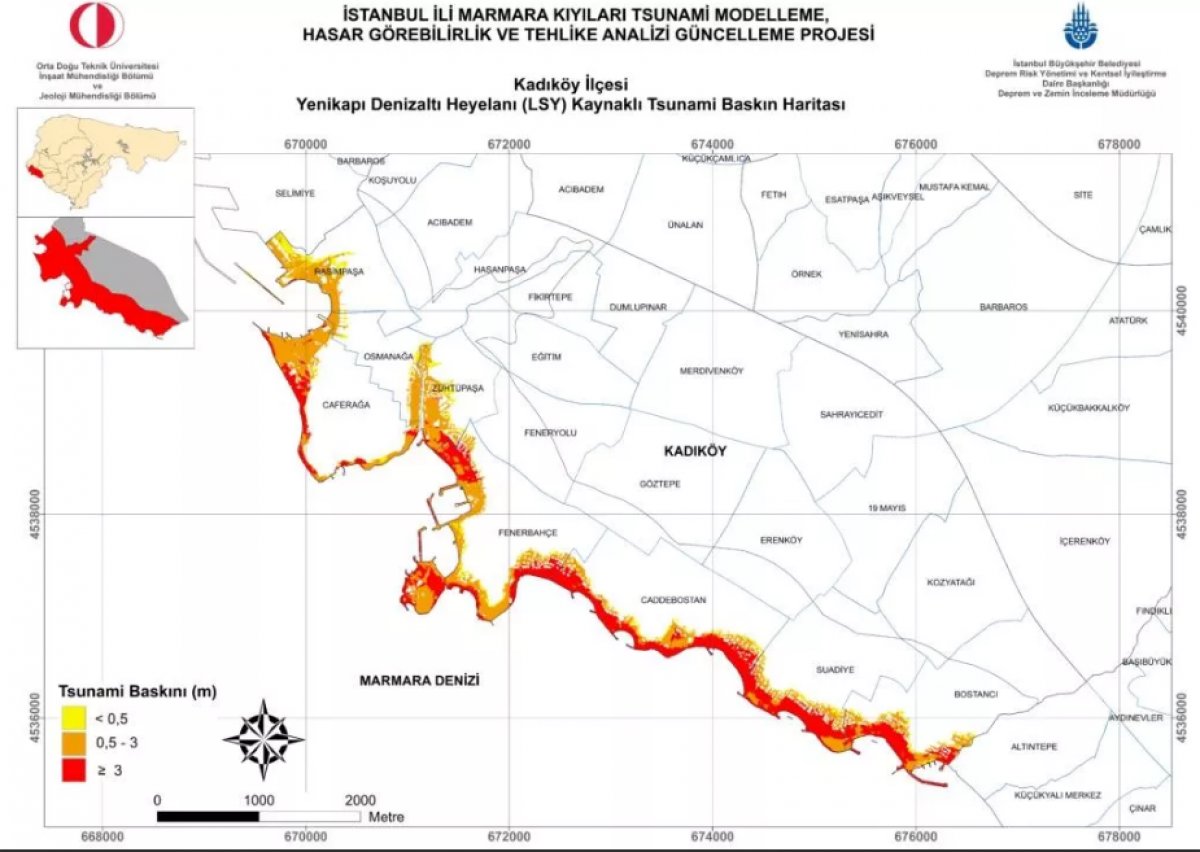 İstanbul'un tsunami risk haritası #12
