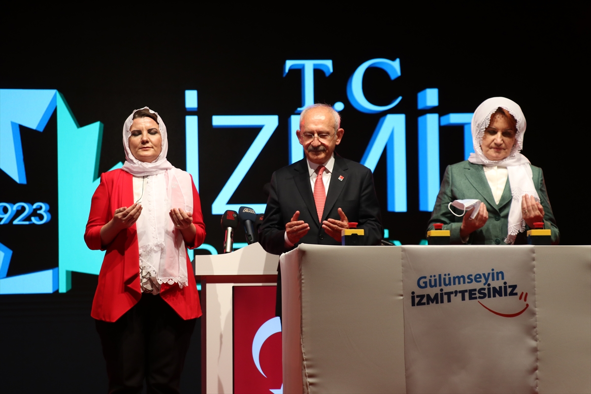 Kılıçdaroğlu ile Akşener, İzmit te cami temeli attı #3