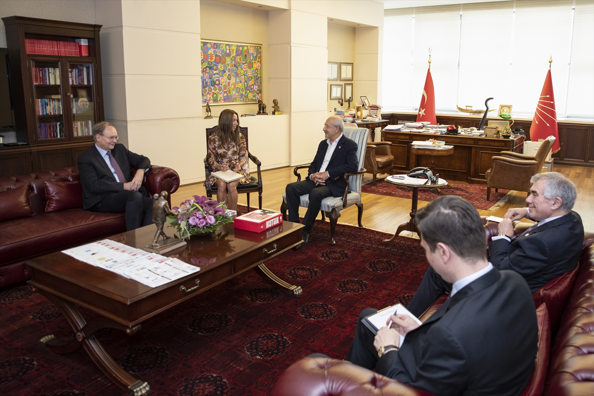 Kılıçdaroğu, AB Türkiye Delegasyonu Başkanı Christian Berger i kabul etti #1