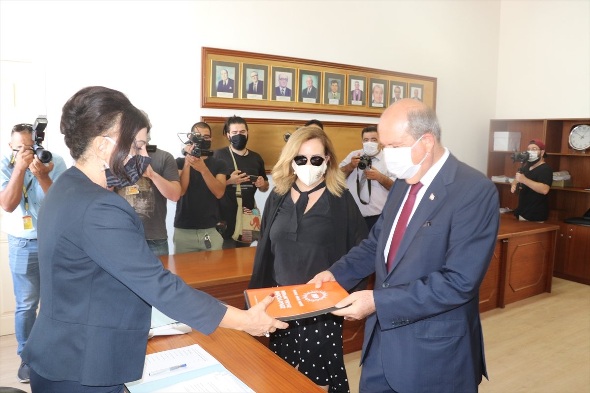 KKTC de Başbakan Ersin Tatar, cumhurbaşkanlığı adaylık başvurusunu yaptı #1