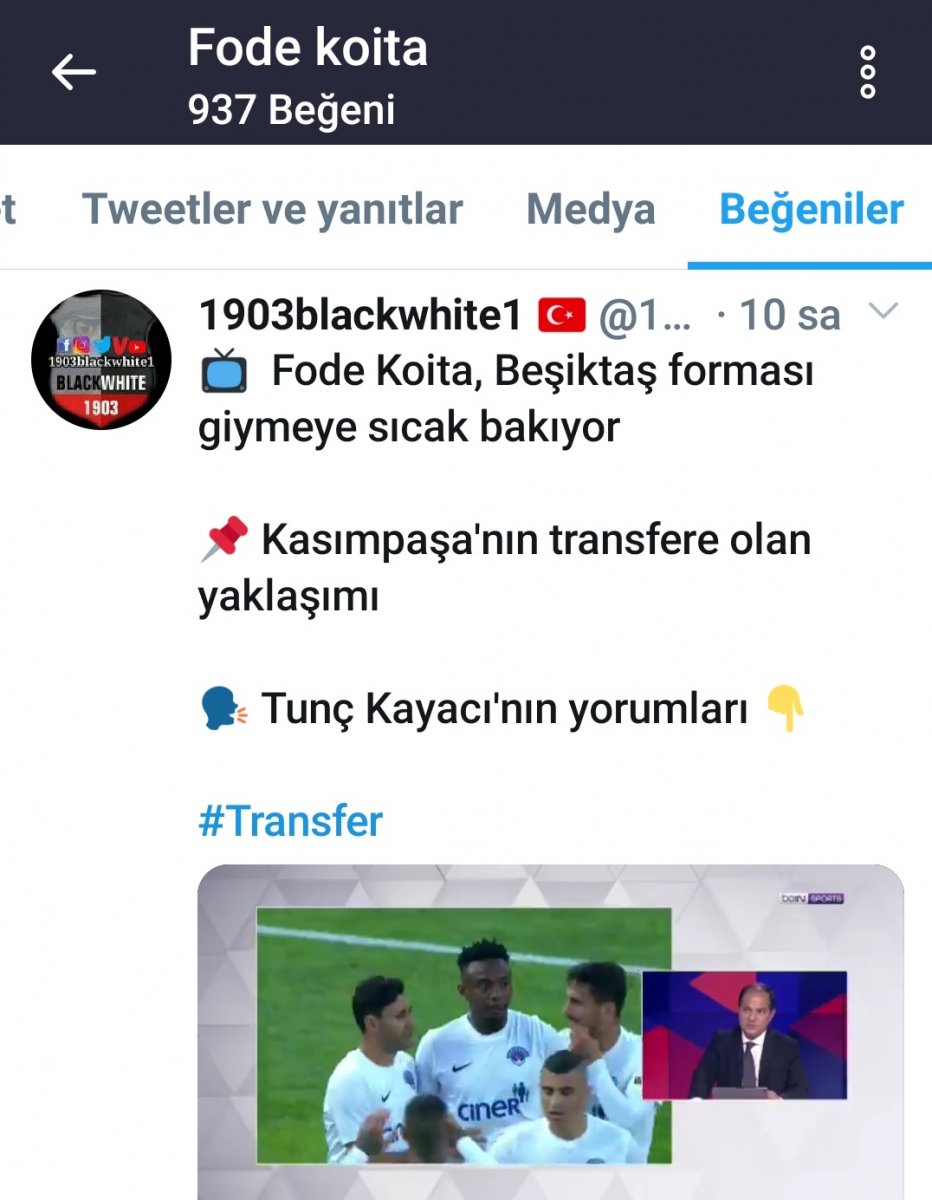 Koita, Beşiktaş a gitmek istiyor #1