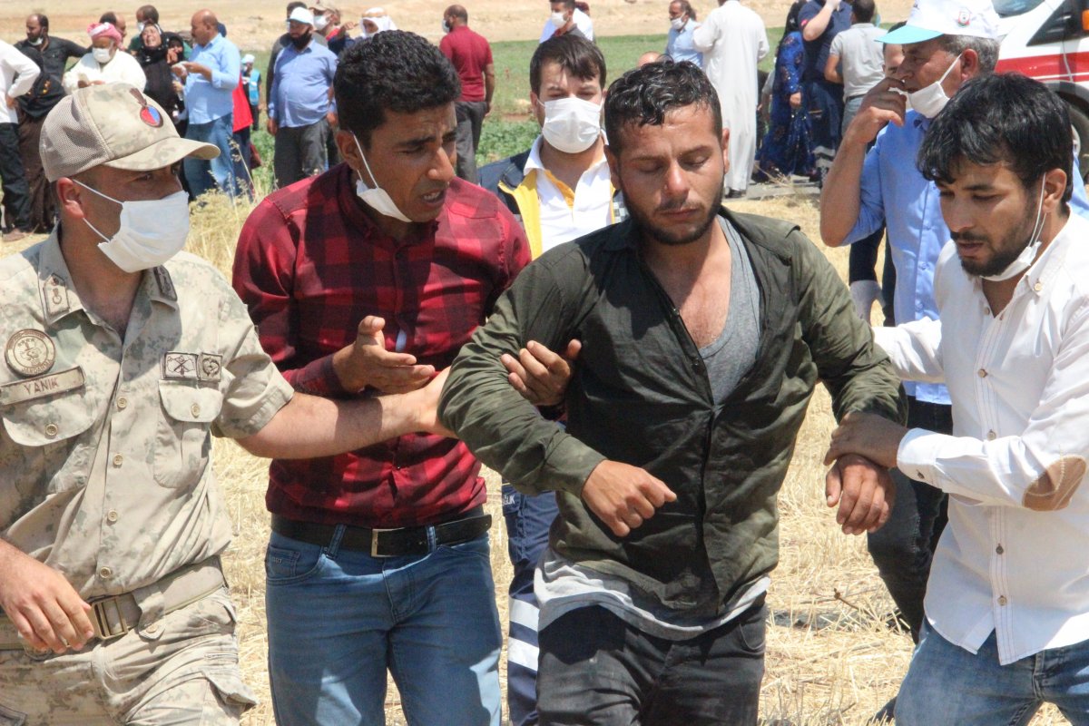 Konya'daki kazada ölen 7 kişi Şanlıurfa'da defnedildi #7