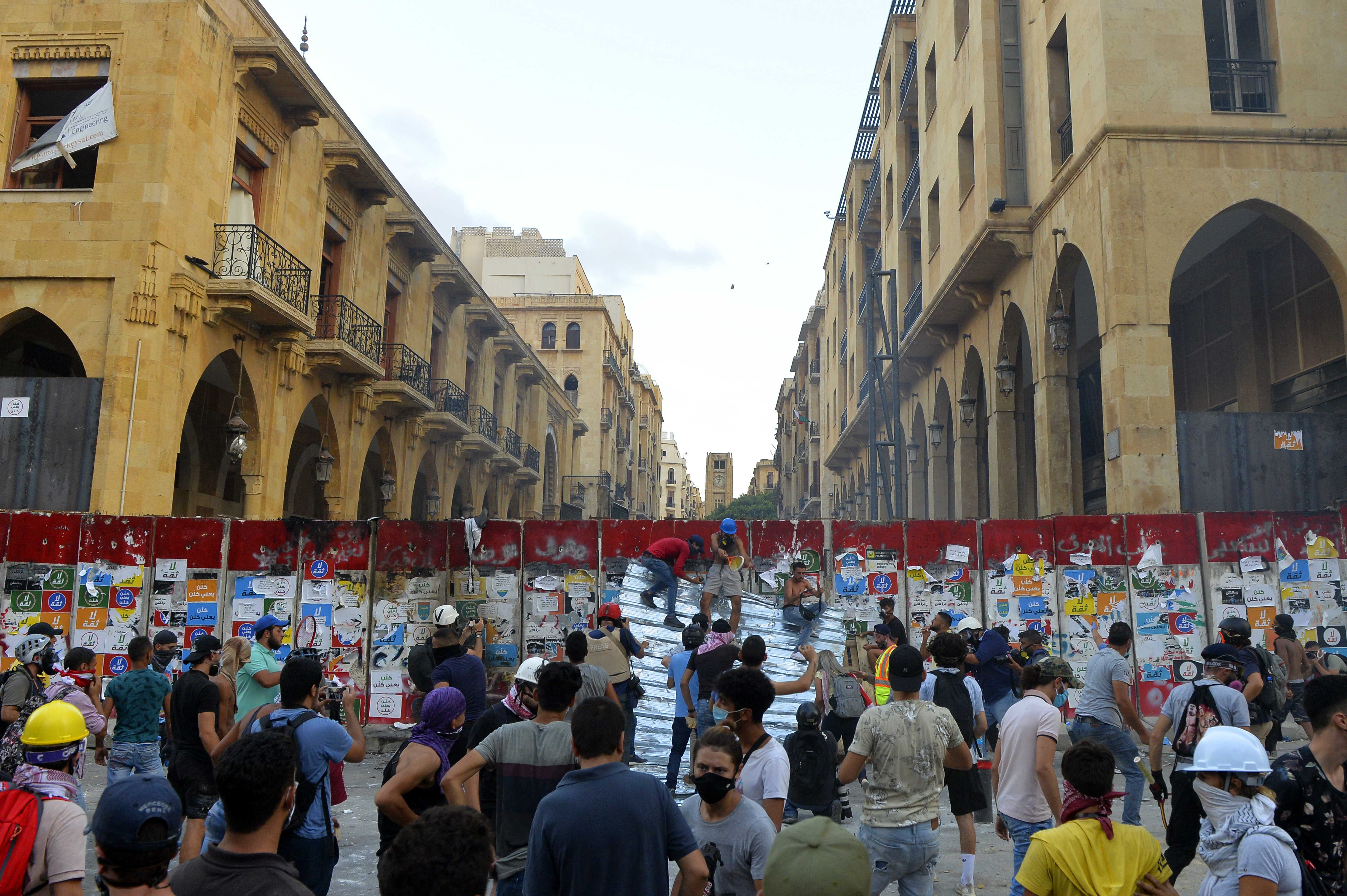 Lübnan da protestolar yeniden başladı #1
