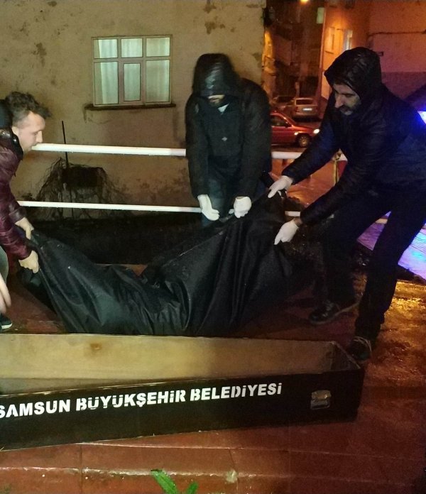 Samsun'da parçalanmış halde ceset bulundu