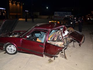 Samsun'da trafik kazası: 2'si ağır 3 yaralı