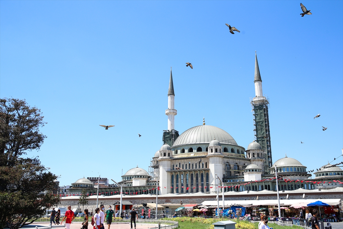 Taksim Camii'nin genel işçiliğinin yüzde 65'i tamamlandı #5