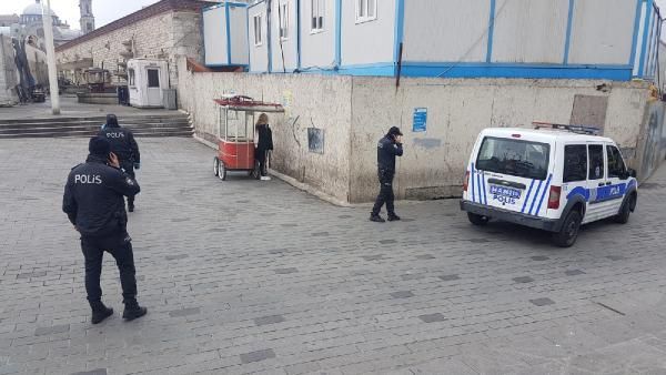 Taksim İlkyardım Hastanesi'nden karantinadan kaçan kadın yakalandı (1)   -4